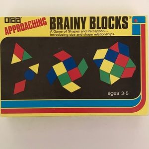 ORDA Vintage 1977 BRAINY BLOCKS